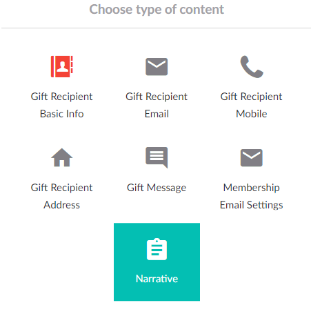 AddNarrativeGiftReceipt