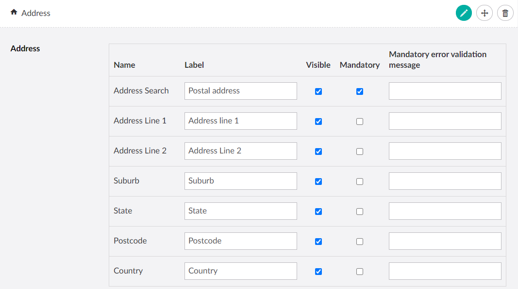 AddressFieldsRegistration