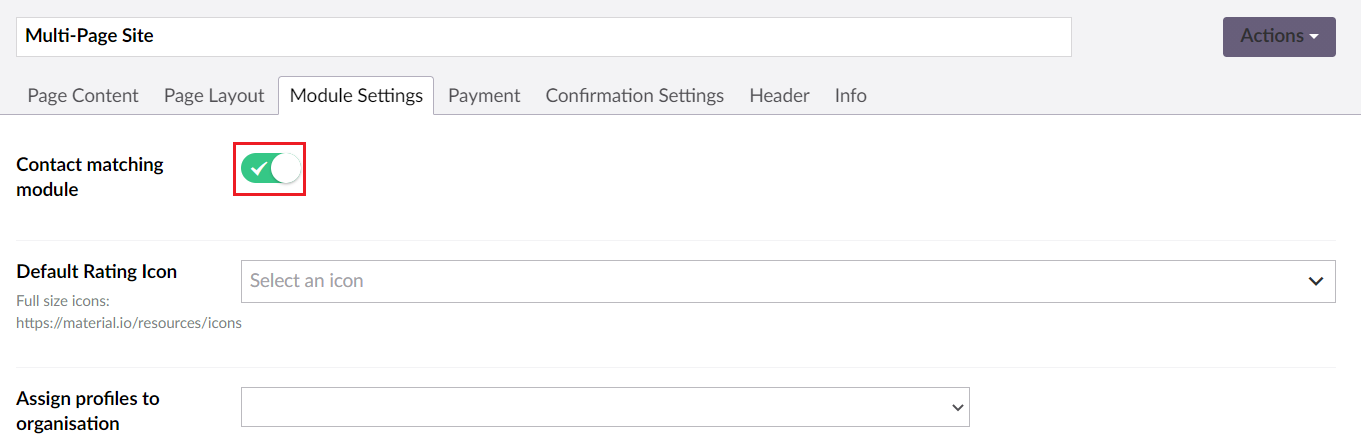 ContactMatchingMulti