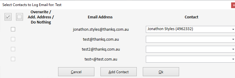 ContactsLog