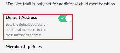 DefaultAddressMembershipRole