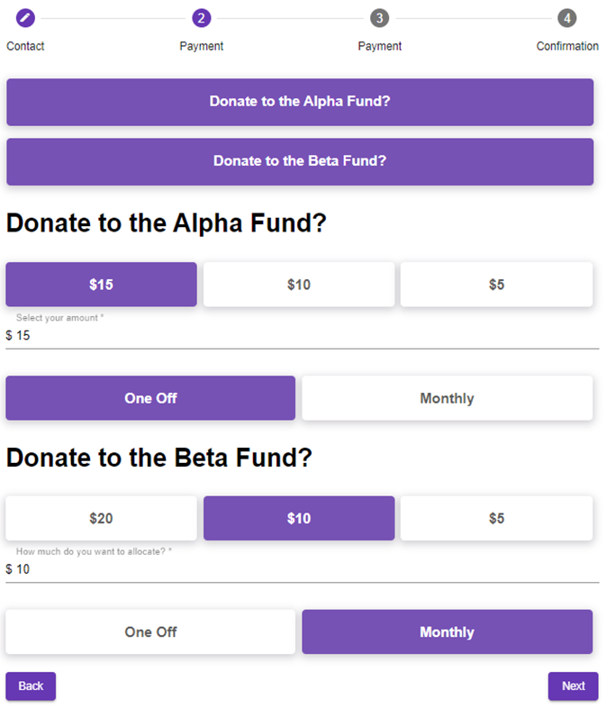 DonateBetaMultiDonationExperience