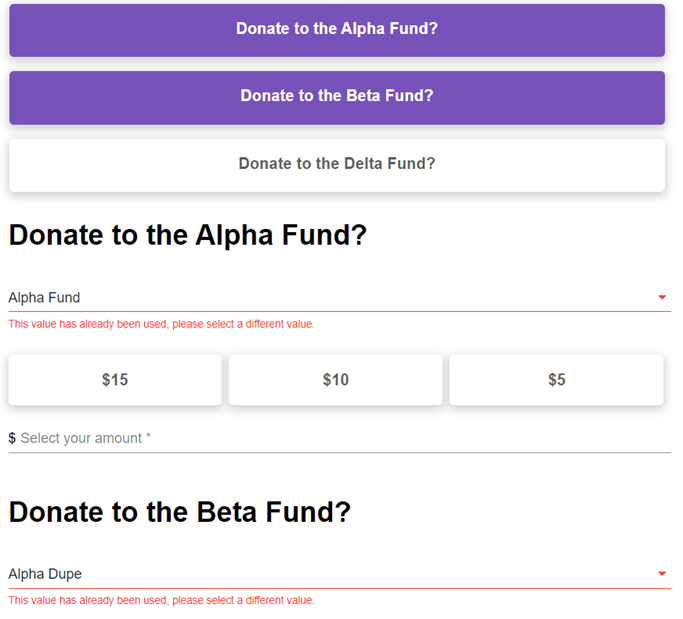 DuplicateSourceCodesExperience