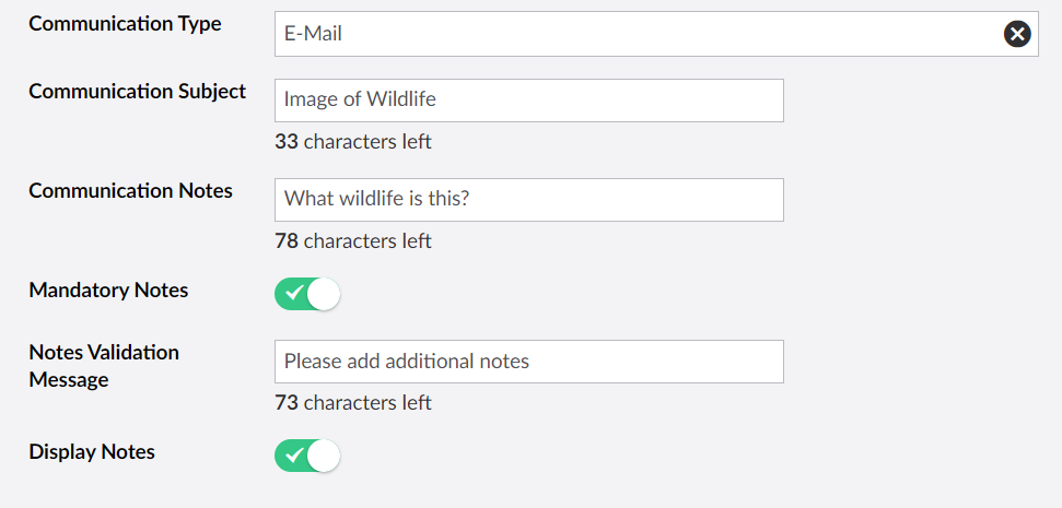 FileUploadCommunicationFields