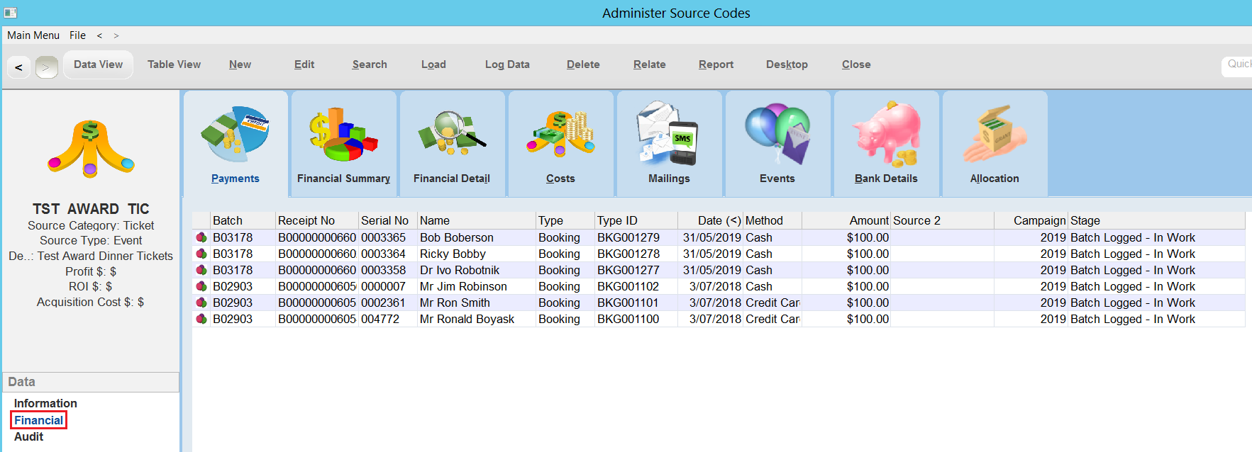FinancialTabsSourceCode