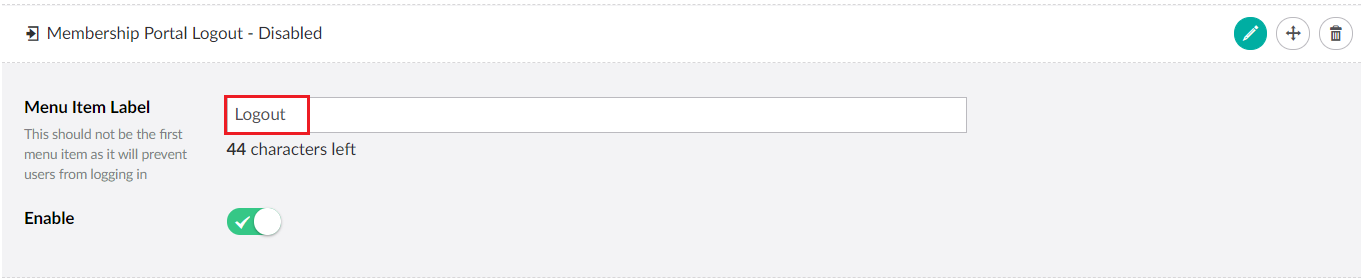 LogoutMembershipPortal