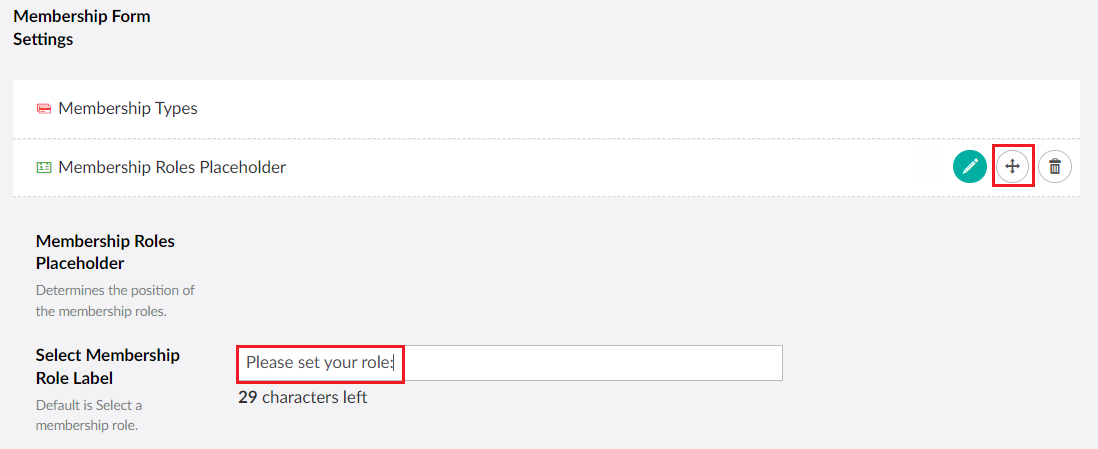 MembershipPlaceholderConfig