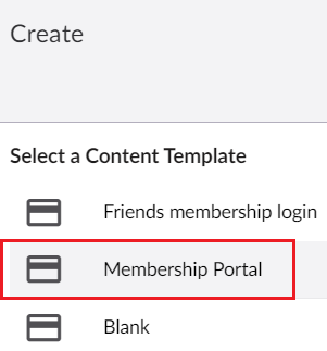 MembershipPortalAddWithTemplate
