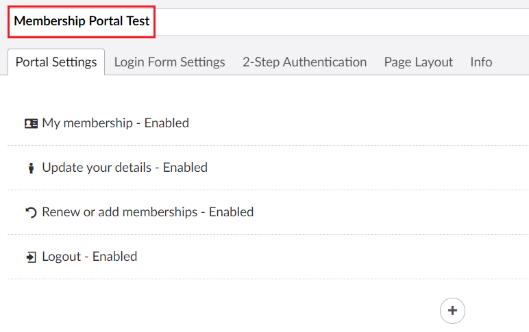 MembershipPortalTemplate