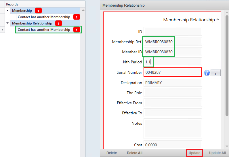 MembershipRelationshipID