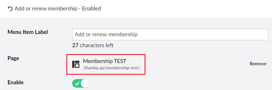 MembershipRenew