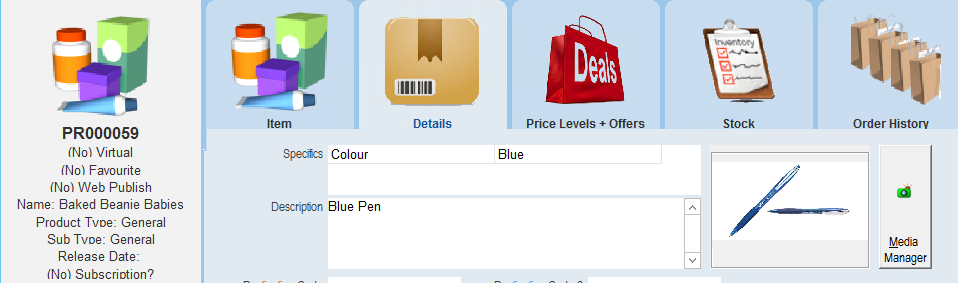 MerchandiseBluePenTQ