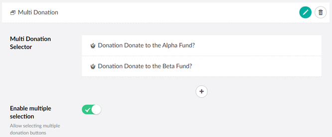 MoreDonationsMultiSoureDonation