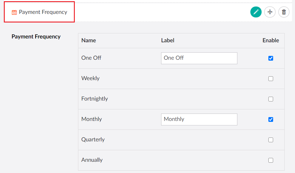 PaymentFrequencyMulti