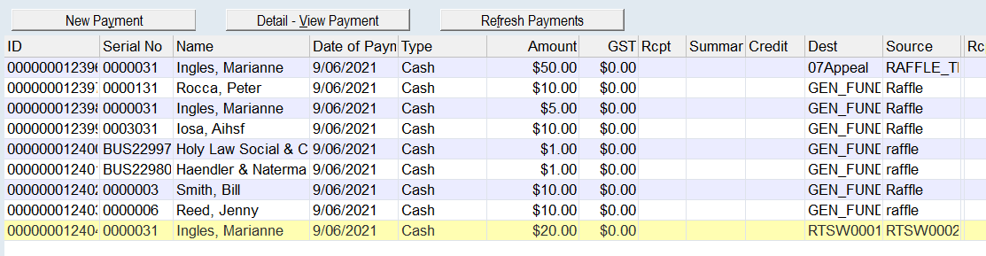PaymentListRaffles