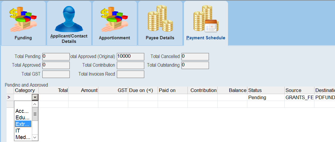PaymentSchedule