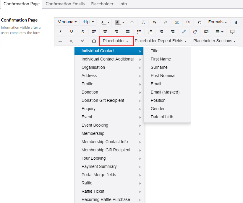 PlaceholderRegistration