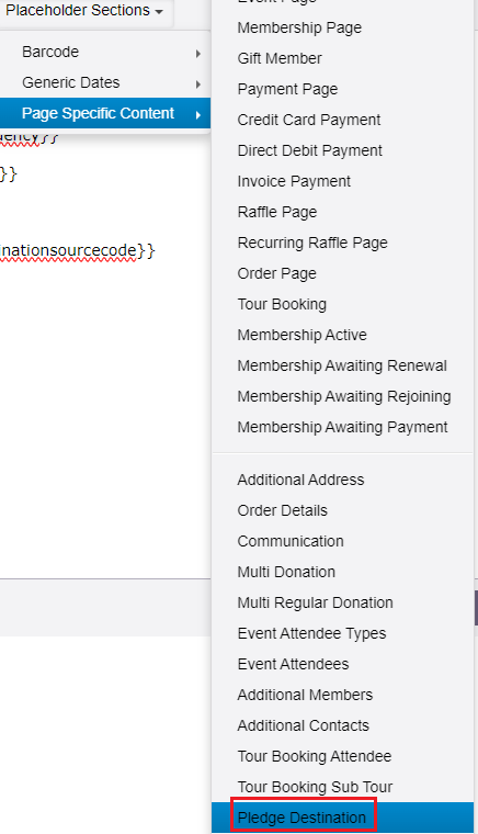 PledgeDestinationSector