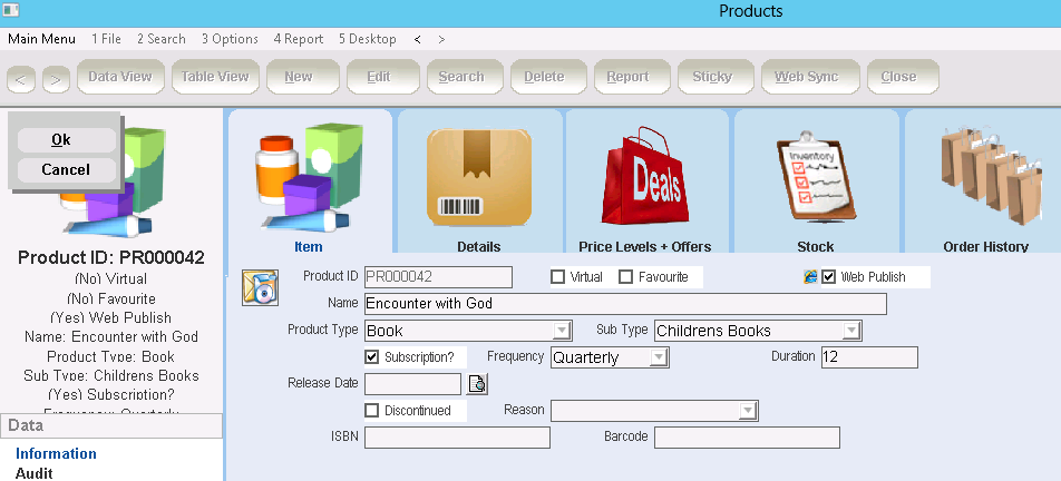 ProductSubscription
