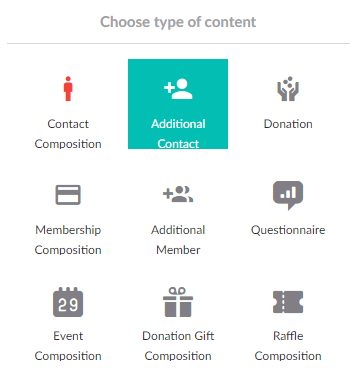 SelectAdditionalContact