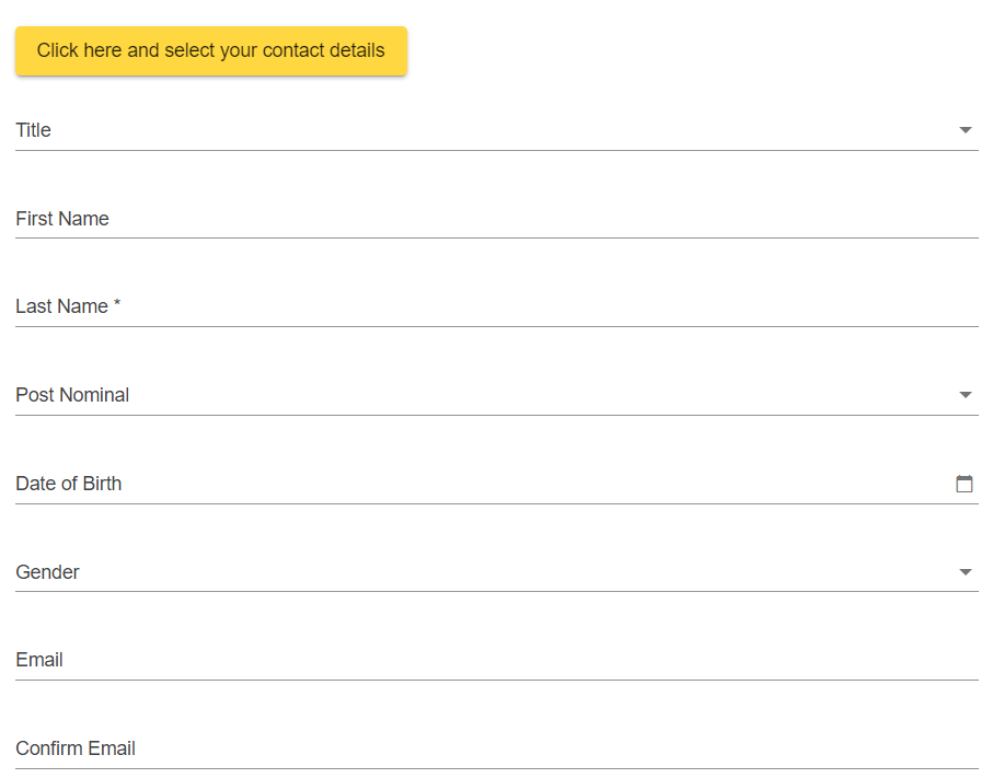 SelectContactDetailsInitial