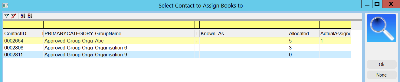 SelectGroupOrgAssignRegister