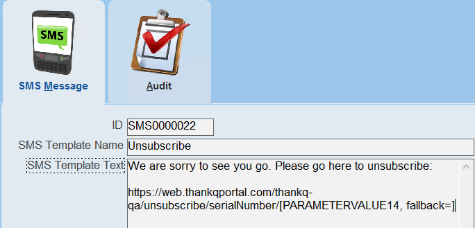 SMSUnsubscribe