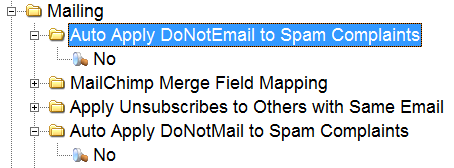 SpamLookupValues