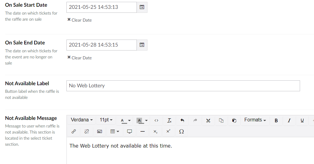 StartEndDateDateAndAvailable