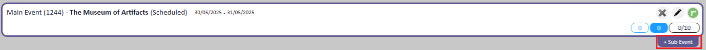 SubEventSelect
