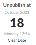 UnpublishDate