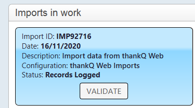ValidateImport
