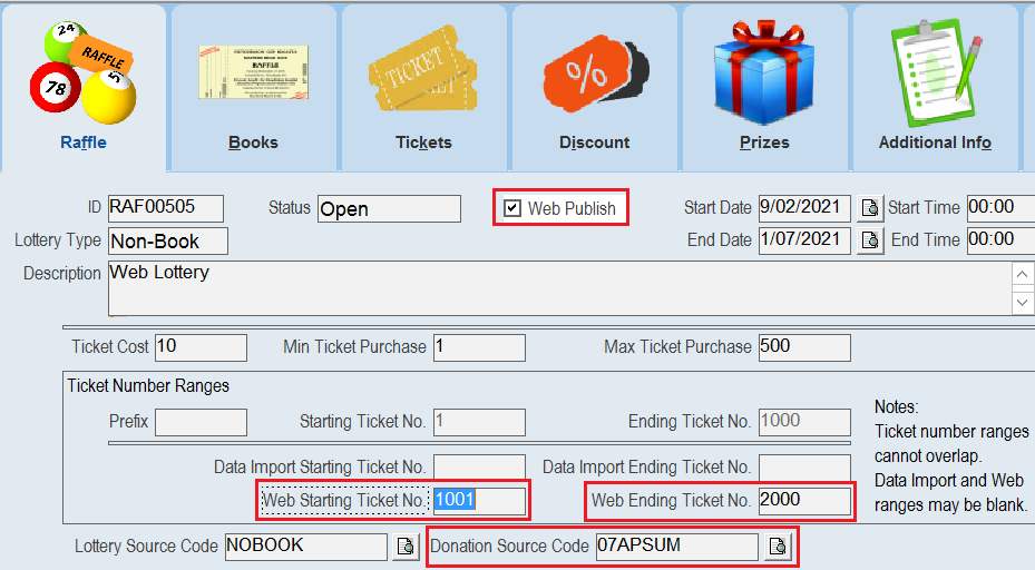 WebPublishLottery